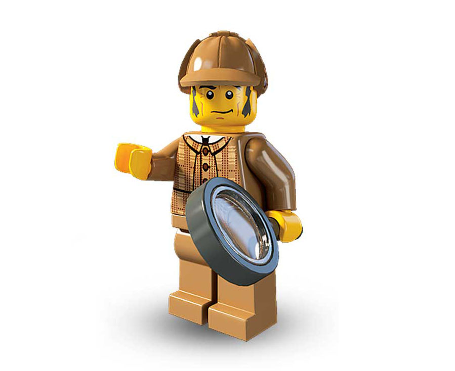 LEGO MINIFIGURES 8805 Seria 5 DETEKTYW