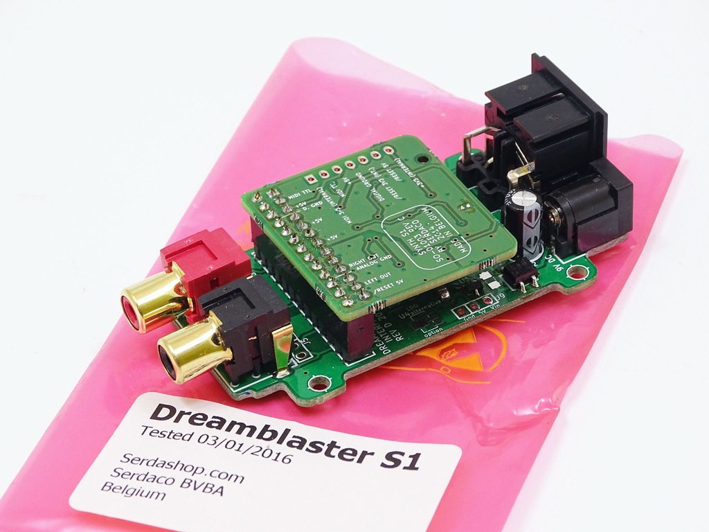 DreamBlaster S1 Serdaco - moduł brzmieniowy MIDI