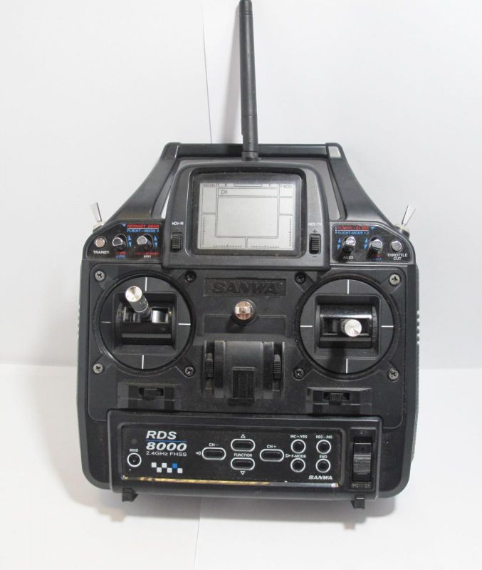 APARATURA DO MODELI SANWA RDS 8000 2,4GHZ