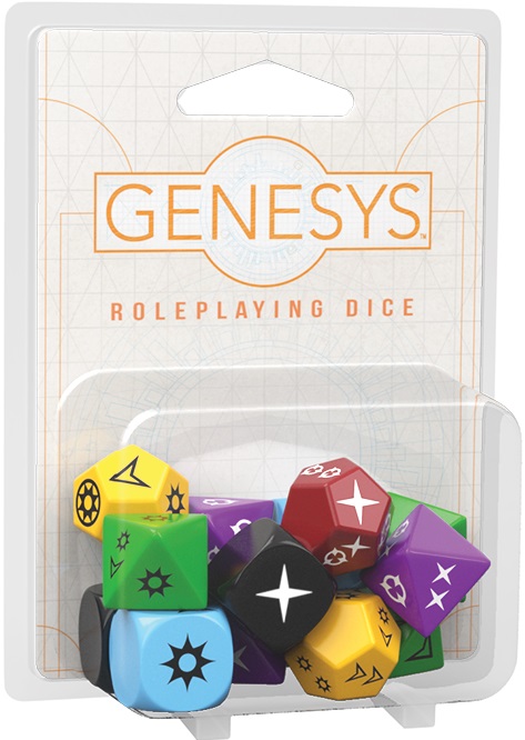 Genesys RPG Dice Pack - Zestaw Kości STREFA 24H