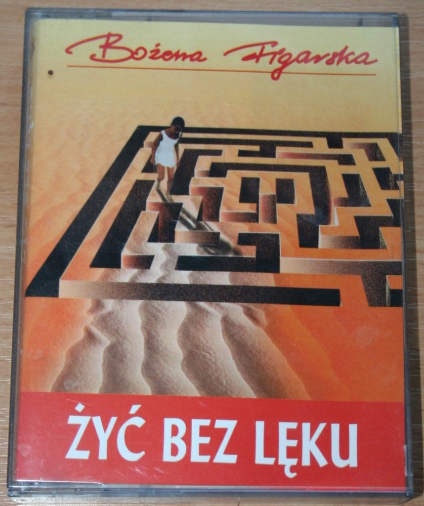 BOŻENA FIGARSKA: ŻYĆ BEZ LĘKU 2 kasety audio