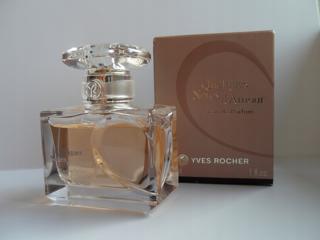 YVES ROCHER QUELQUES NOTES D'AMOUR 30 ML EDP 7704443482 oficjalne archiwum Allegro