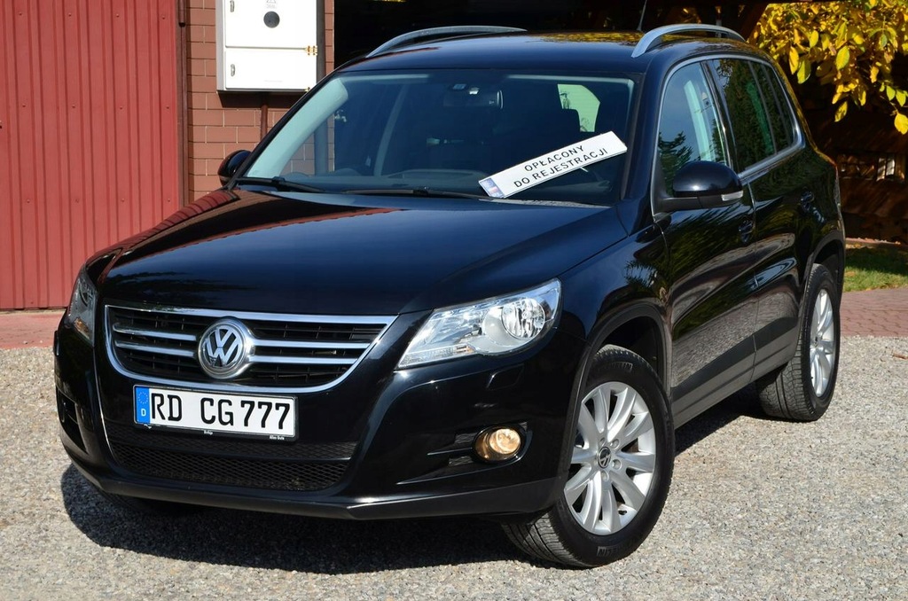 Volkswagen Tiguan 2.0TDI, 4-Motion, 2008r, Pełny