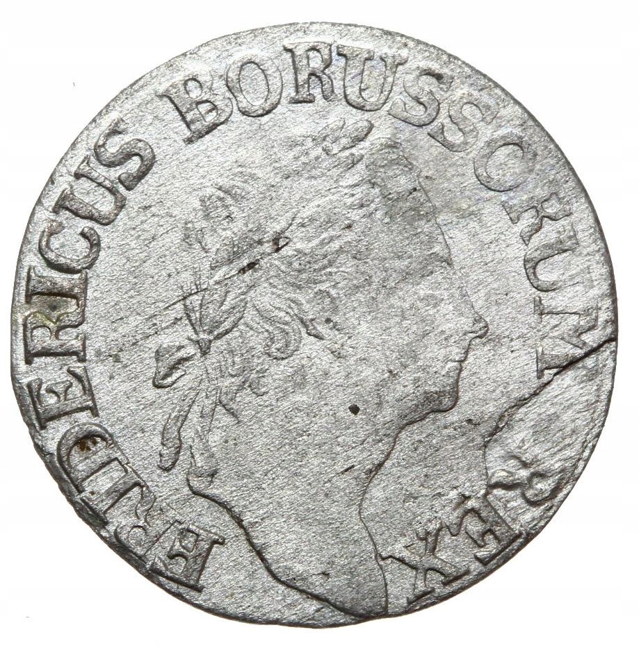 Prusy - moneta - 3 Krajcary 1783 A - SREBRO
