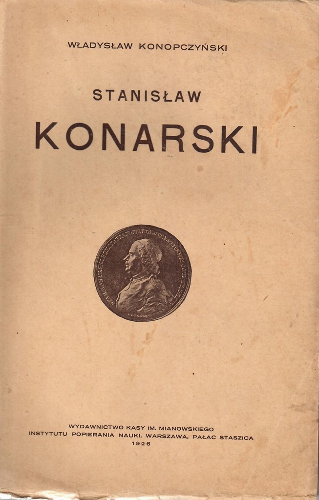Władysław Konopczyński Stanisław Konarski 7285503996 oficjalne