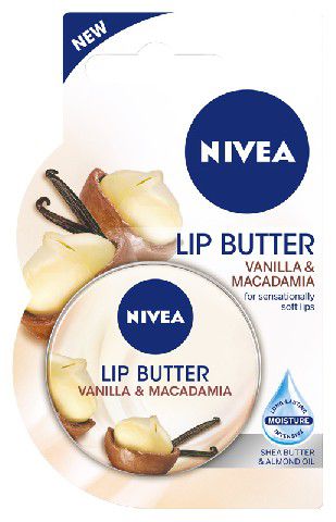 NIVEA LIP BUTTER BALSAM DO UST VANILLA MACADAMIA 1