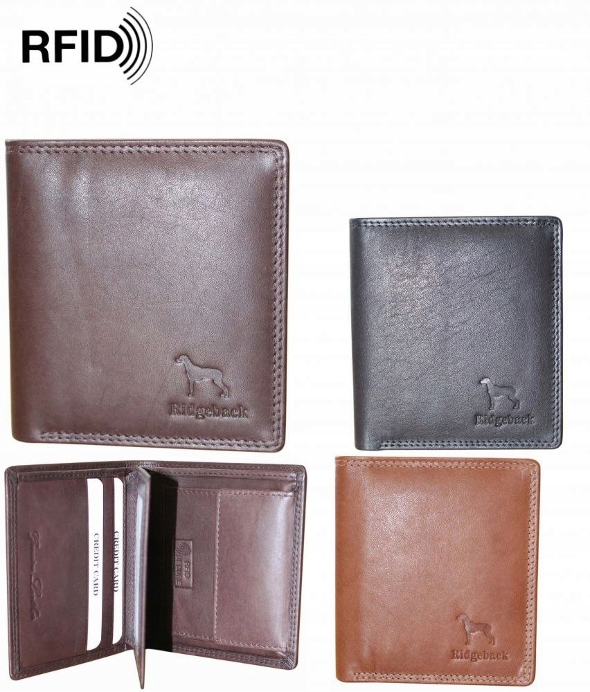 Elegancki portfel męski skóra naturalna RFID NC37