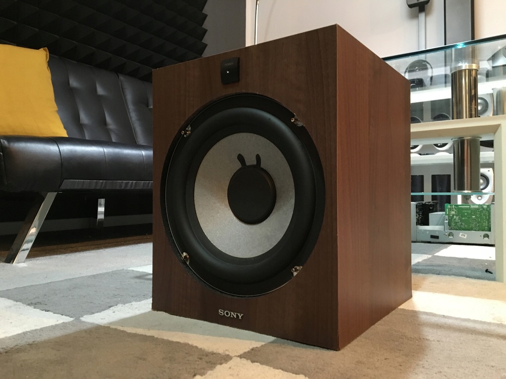 Aktywny Subwoofer SONY SA-W2500 25CM Brąz OKAZJA