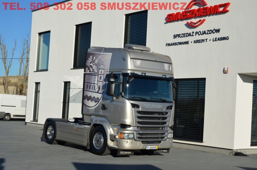 SCANIA R 450 2015 E6 ECO BEZ EGR! LED ACC Z DE 022