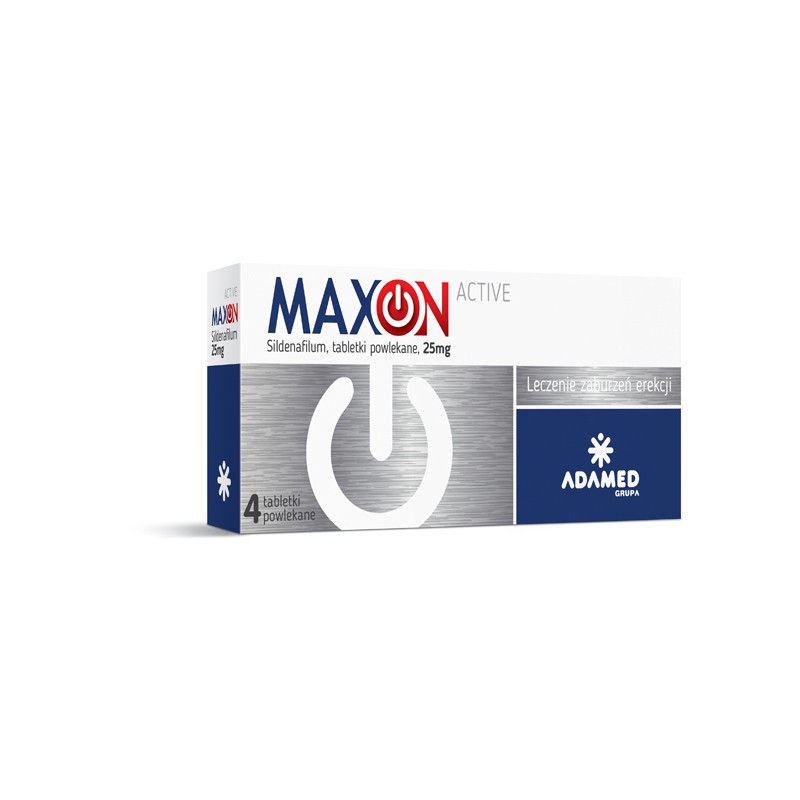 MAXON ACTIVE 4 tabletki (Maxigra,Mensil,Inventum)