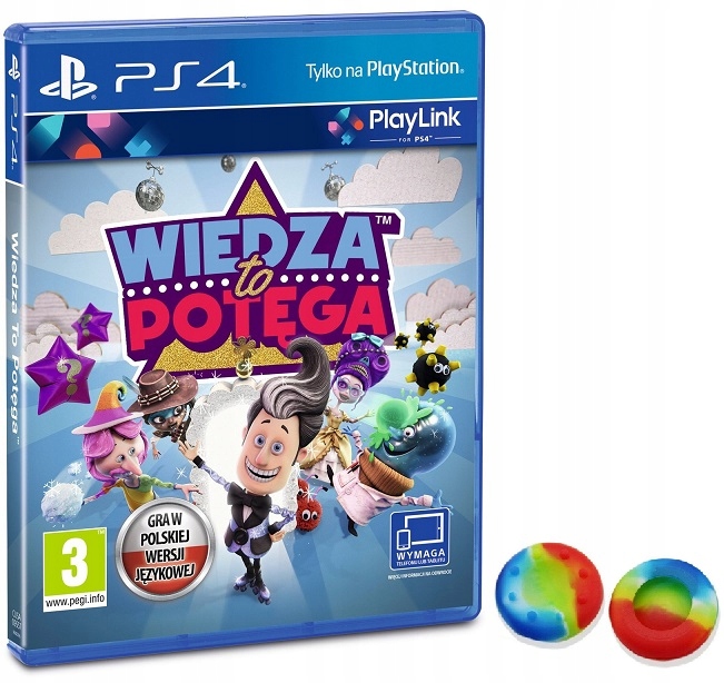 WIEDZA TO POTĘGA PLAYLINK BLUEGAMES PS4 PL +GRATIS