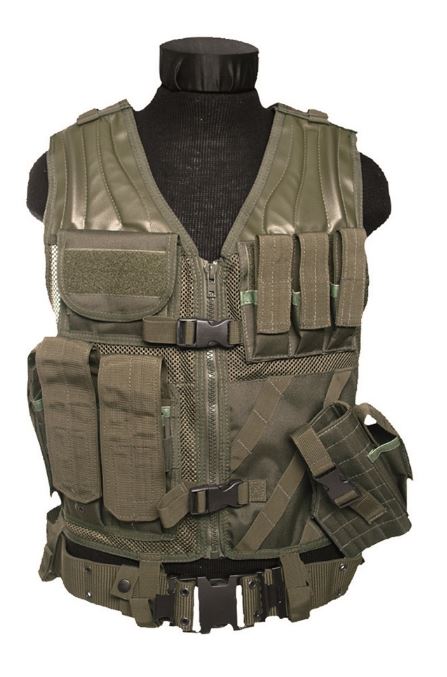 KAMIZELKA TAKTYCZNA WOJSKOWA UTG OLIVE MIL-TEC