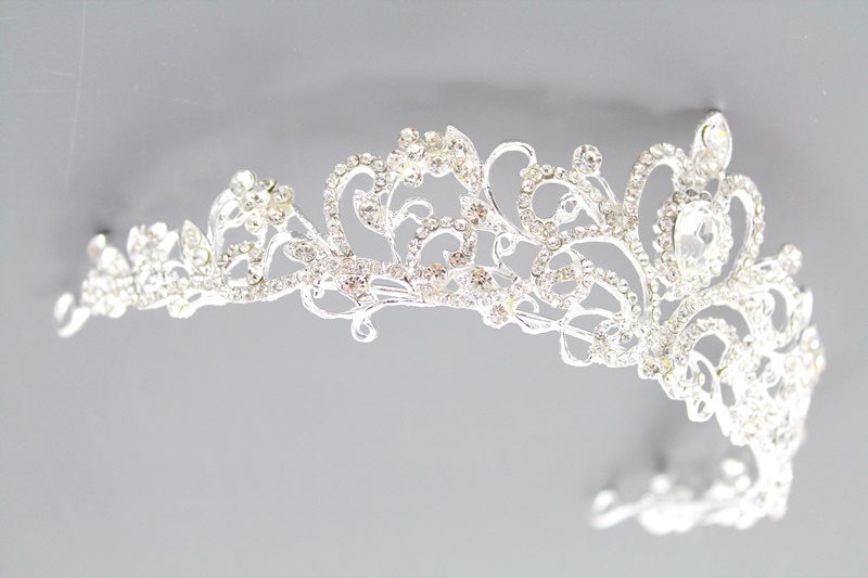 Korona do ślubu Tiara Diadem ŚLUB Ozdoba włosów