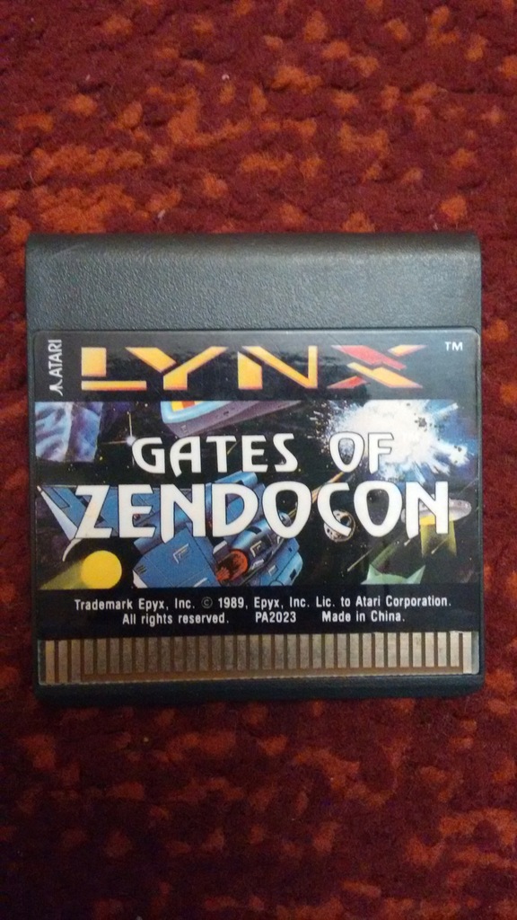 Atari Lynx Gates of Zendocon 7621545909 oficjalne archiwum Allegro
