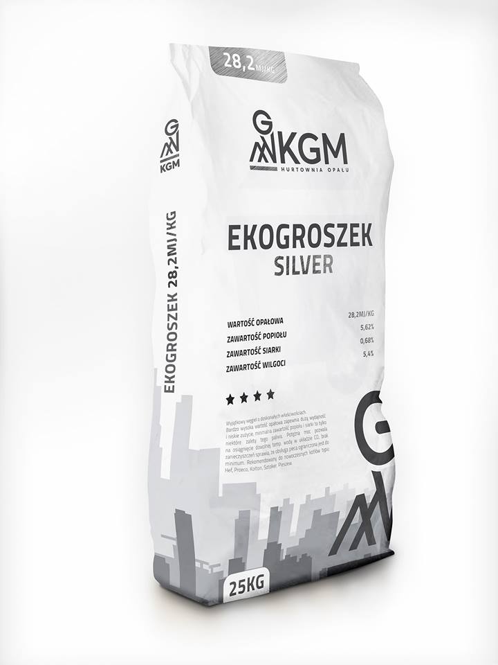 Ekogroszek SILVER 28,2 MJ/KG - KGM Hurtownia Opału