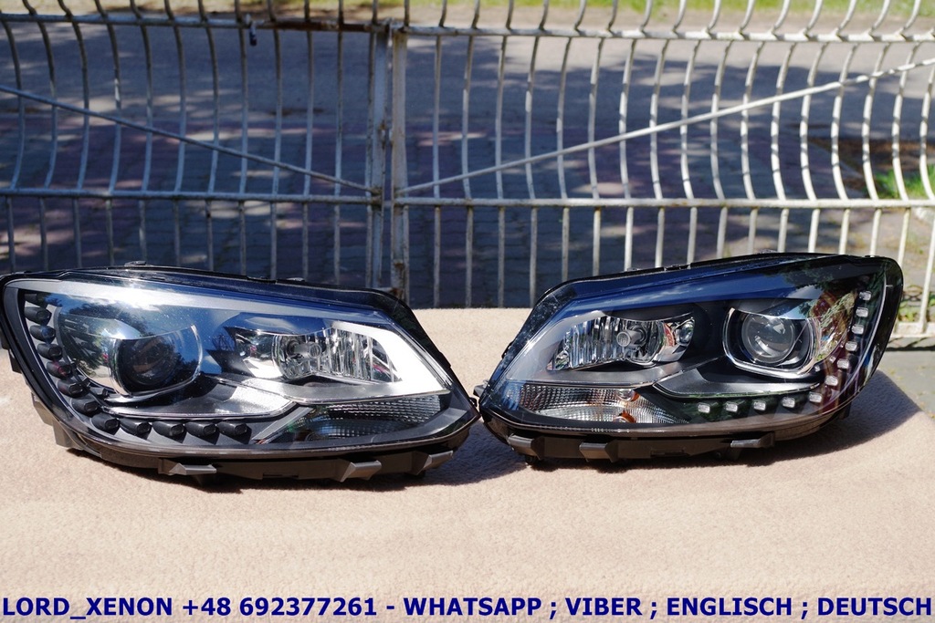 VW TOURAN BI-XENON LED SKRĘT 1T1941751H 1T1941752H