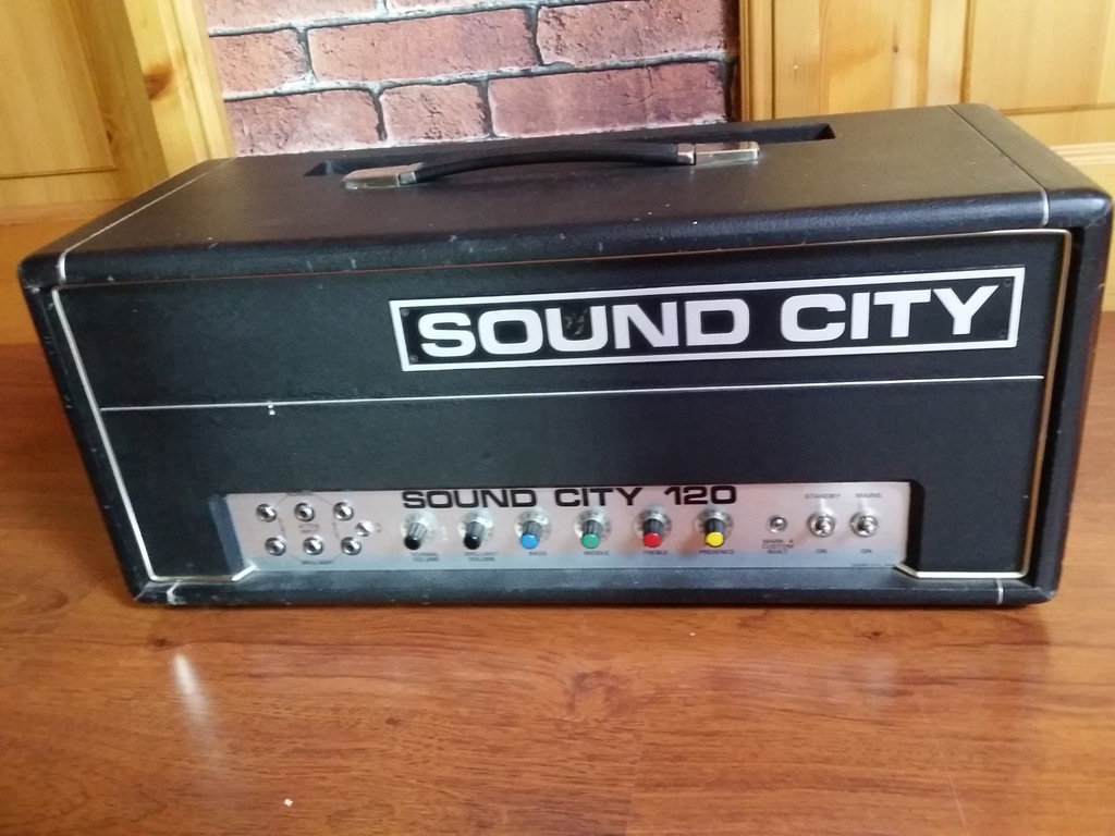 SOUND CITY 120 wzmacniacz lampowy