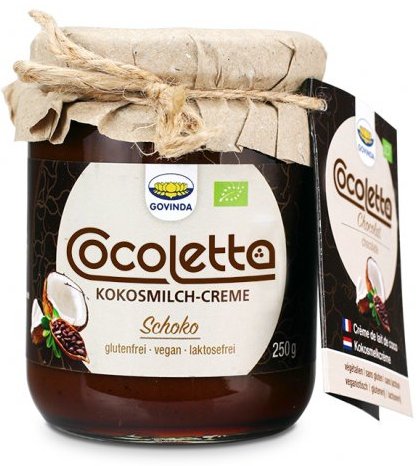GOVINDA Cocoletta Krem kokosowo-czekoladowy VEGAN