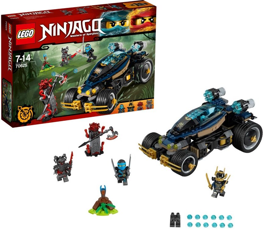 KLOCKI LEGO NINJAGO 70625 SAMURAJ VXL NEW