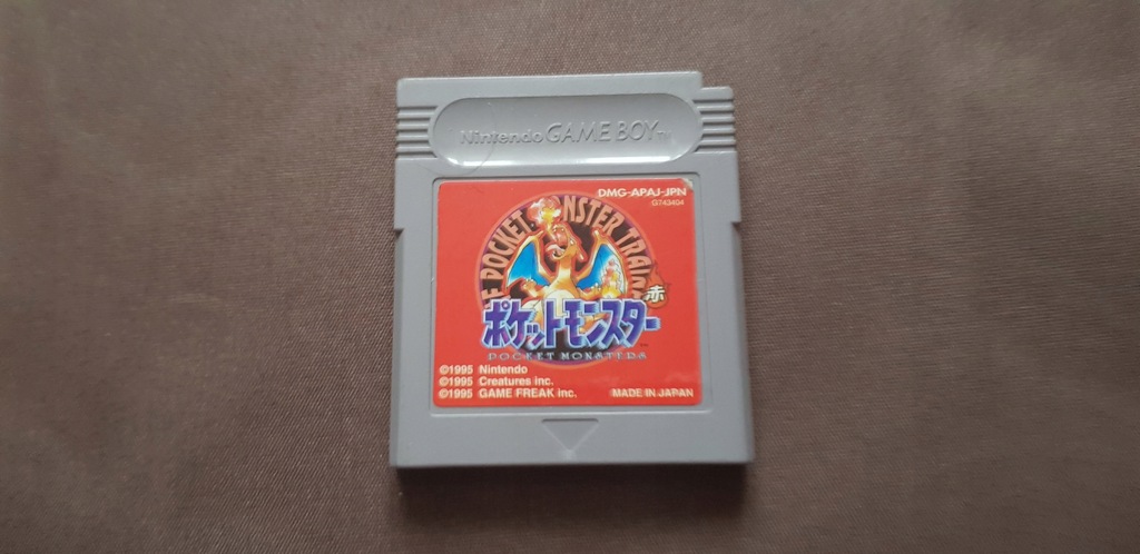 Gameboy - Pokemon Red