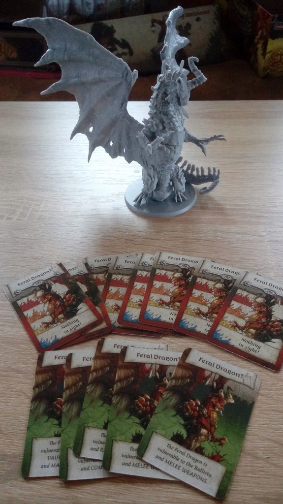 Zombicide Black Plague Green Horde Feral Dragon