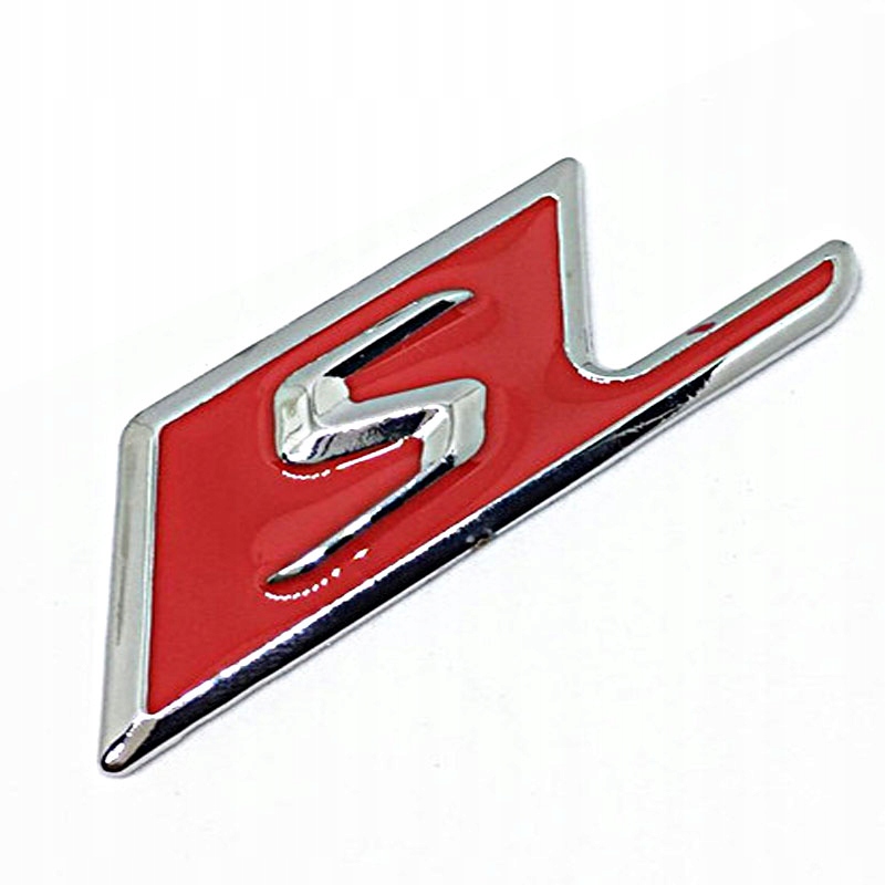 Znaczek Emblemat MERCEDES AMG S RED NA KLAPĘ V3