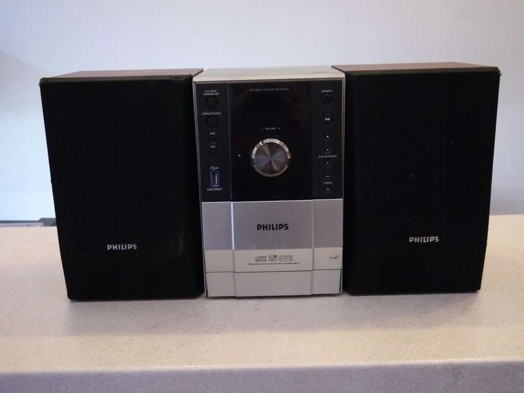 Miniwieża Philips MCM204/12 mp3 i-lombard.pl !!!!