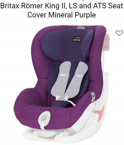 TAPICERKA DO FOTELIKA BRITAX ROMER KING II LS
