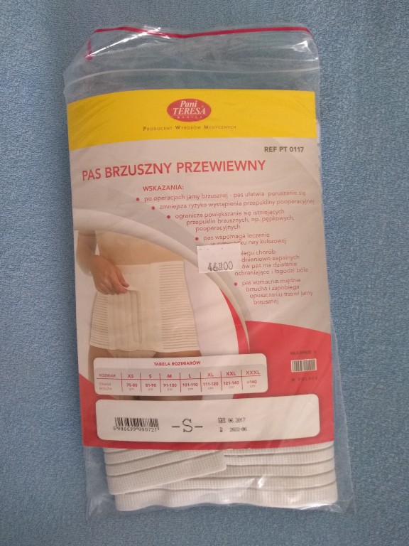 pas brzuszny poporodowy uciskowy s po porodzie