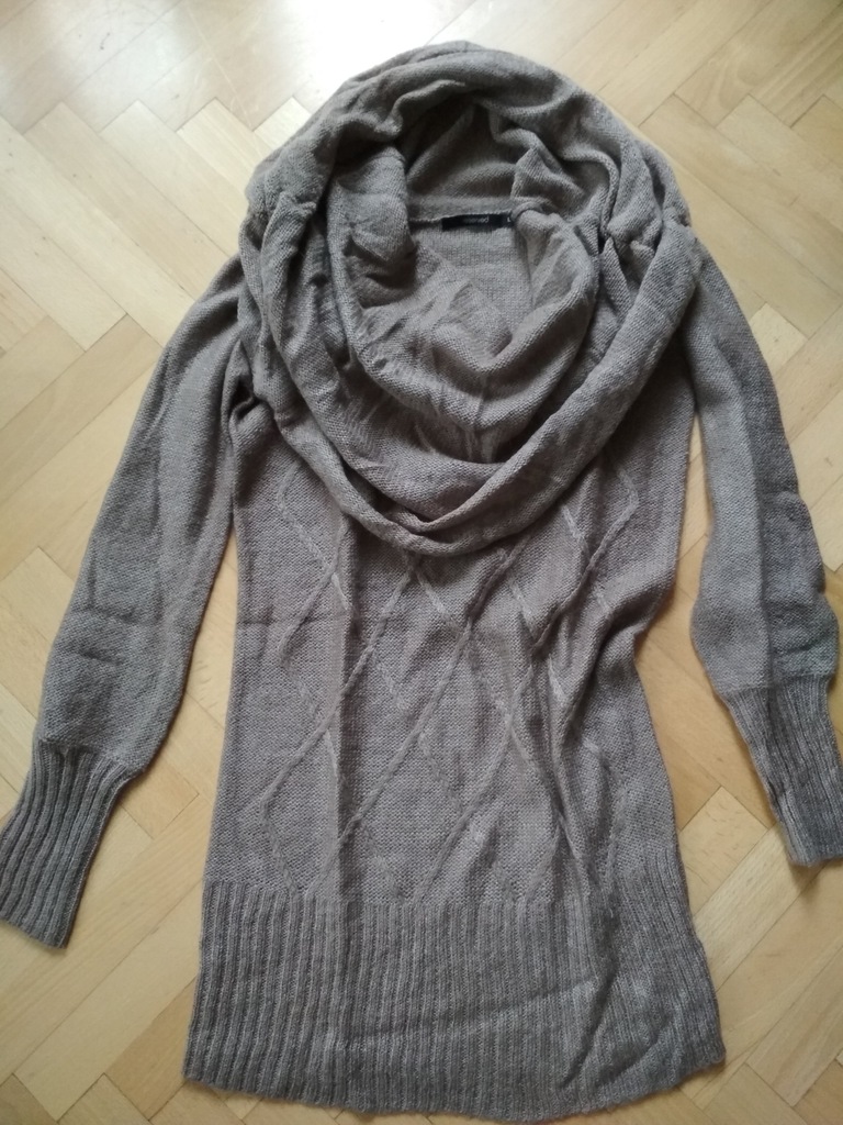 zimowy sploty Rezerved Zara HM gruby cieply zima