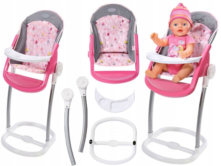 BABY BORN KRZESEŁKO DO KARMIENIA Dla Lalki 43cm