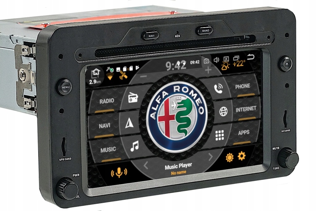 RADIO NAWIGACJA ALFA 159 BRERA SPIDER ANDROID zPL