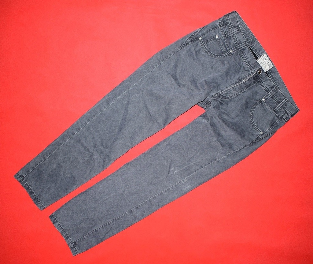 6167-70 ...NEXT ... SPODNIE JEANS ACID r.W36