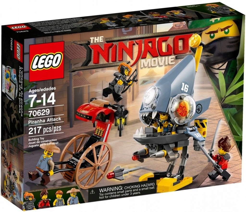 Lego Ninjago Atak Piranii