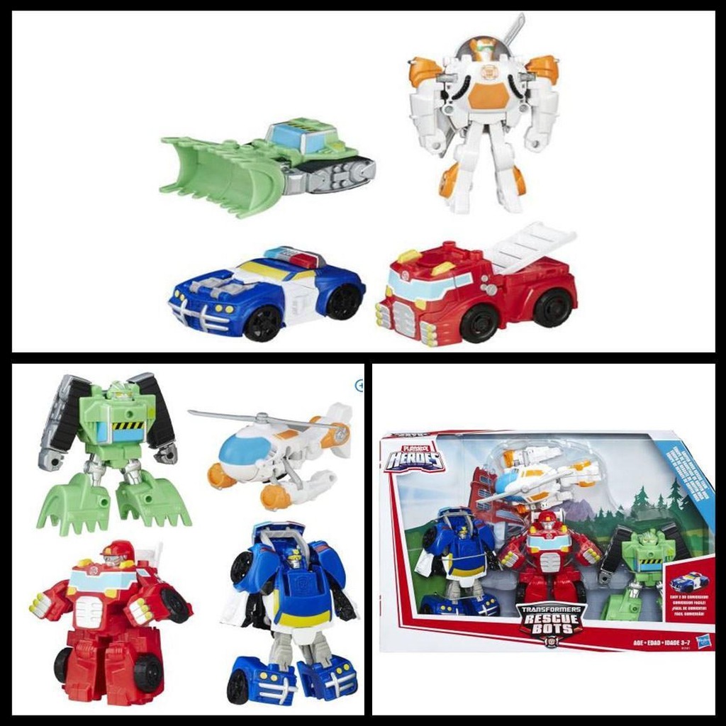transformers rescue bots 4 SZT ZESTAW