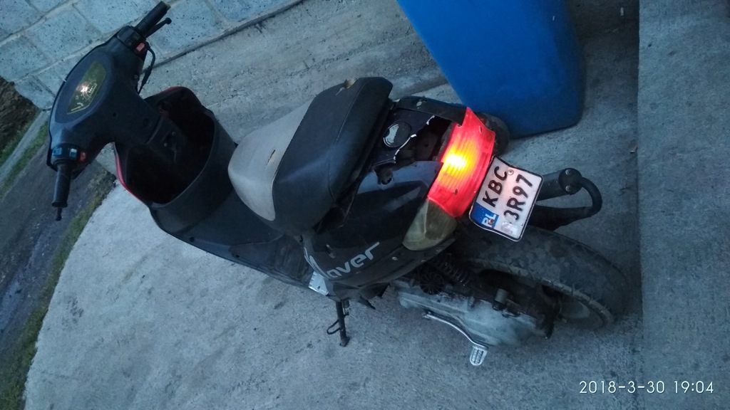 Skuter Zipp Vapor Maver Swap Piaggio 2t 70cc