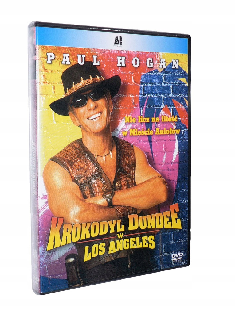 DVD - KROKODYL DUNDEE W LOS ANGELES - folia lektor