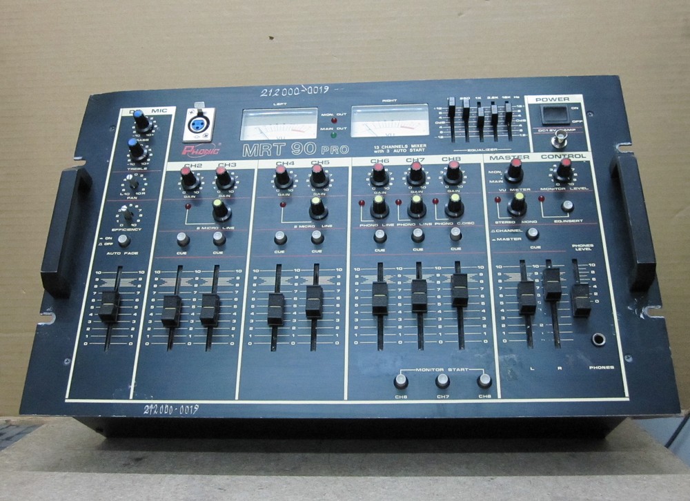 Mixer Dj BST MRT-90 PRO 8-kanałów.