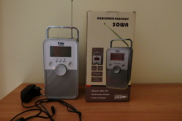 Radio ELTRA SOWA 1302.   Cyfrowe radio (MP3 / FM /