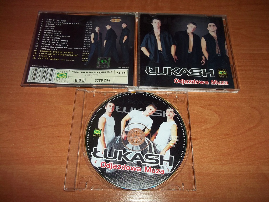 Łukash - Odjazdowa Muza Green Star GSCD234_BDB