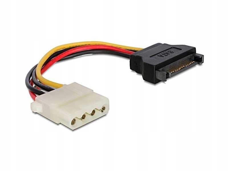 Gembird Kabel SATA zasilający(M)->Molex(M) 15cm