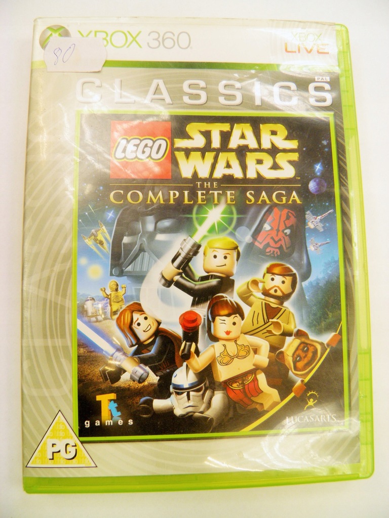 LEGO STAR WARS: THE COMPLETE SAGA XBOX 360