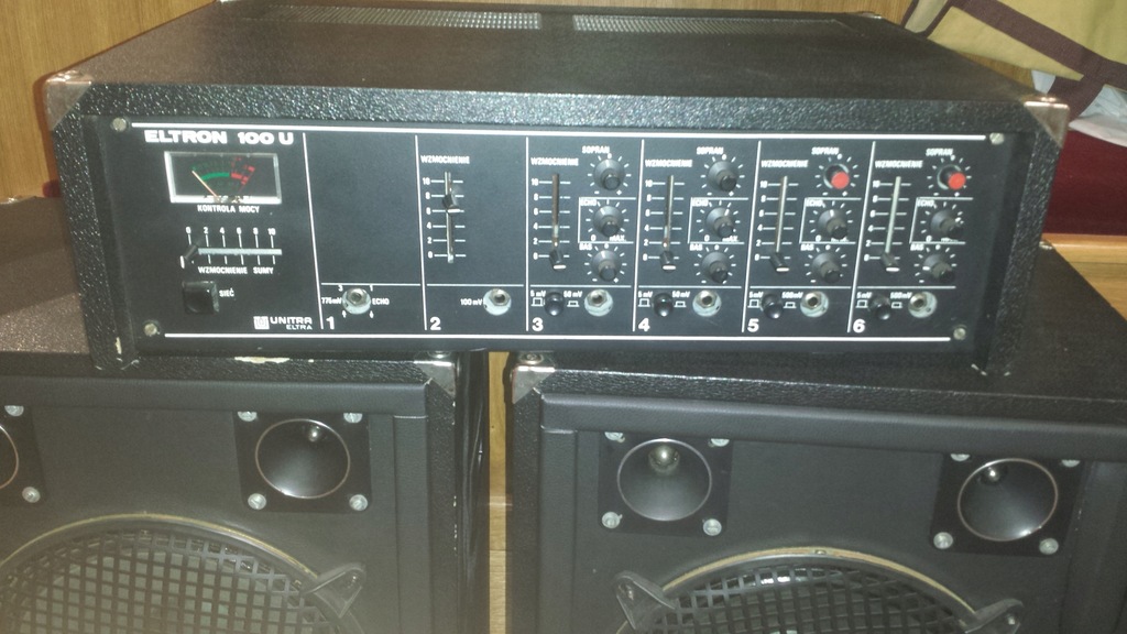 Amplimikser Eltron 100 U 2x głośniki 100 W