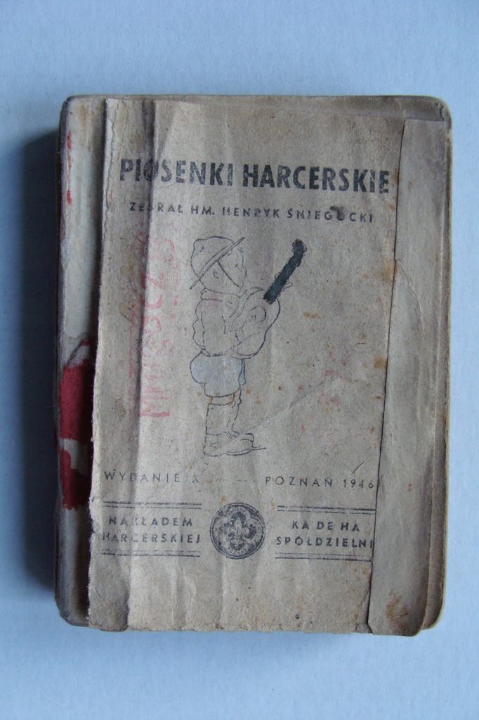 PIOSENKI HARCERSKIE H. ŚNIEGOCKI ŚPIEWNIK ZHP 1946