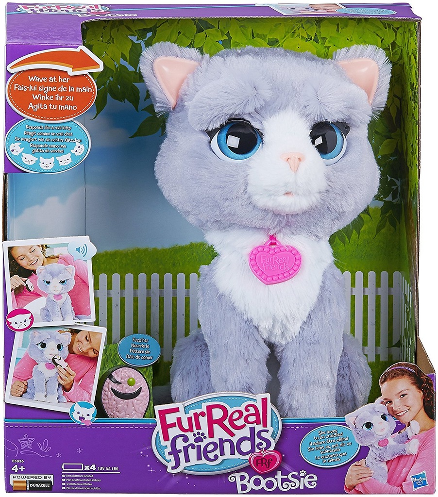 FURREAL FRIENDS INTERAKTYWNY KOTEK BOOTSIE B5936