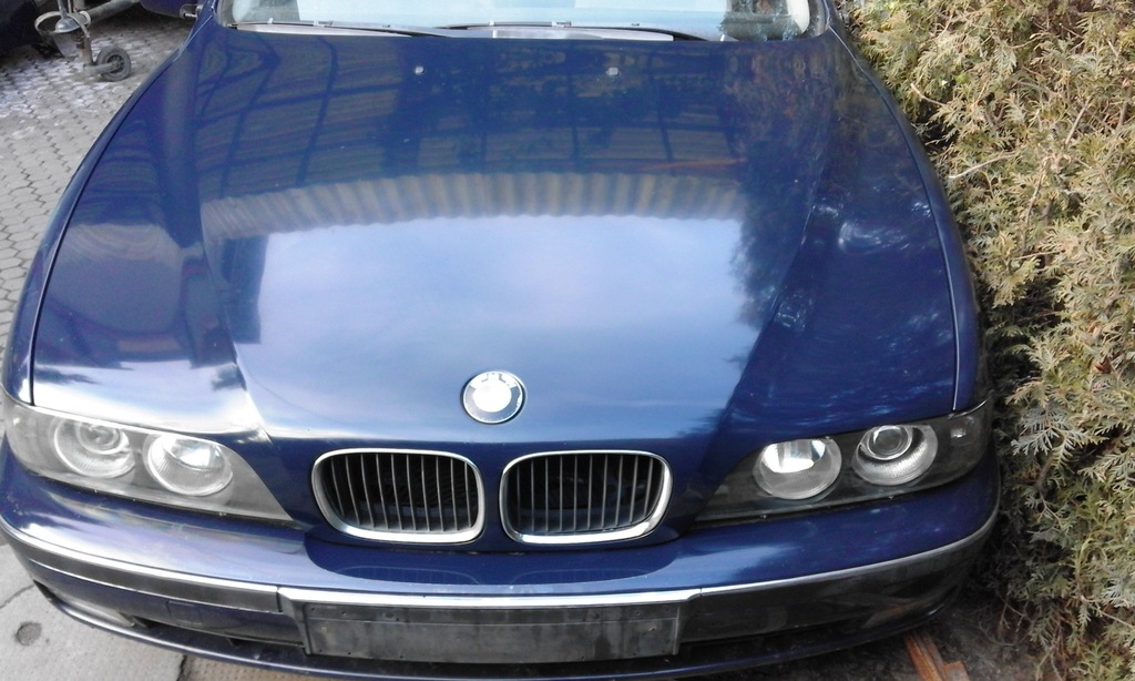 Maska pokrywa silnika BMW E39 DUNKELBLAU 263/5