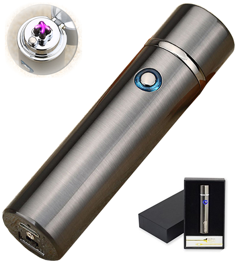 Zapalniczka PLAZMOWA USB 2 ŁUKI z PL 24H PREZENT