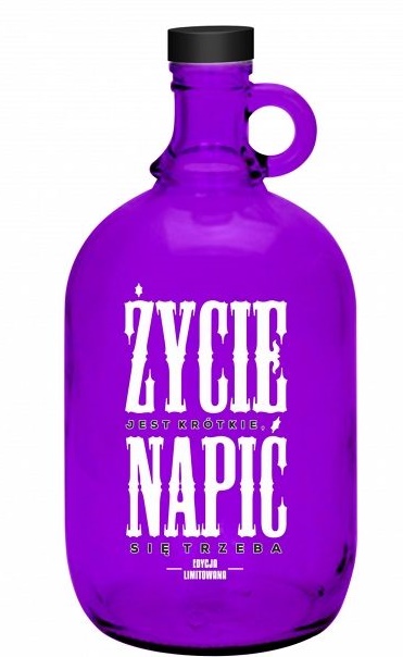 Butelka karafka alkohol śmieszny prezent Urodziny