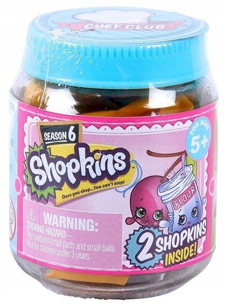 Shopkins Chef Club Słoiczek 2 figurki Sezon 6