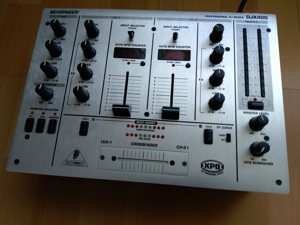 【BEHRINGER】ベリンガー PRO ミキサー DJX400 BEHRINGER/DJミキサー/DJX400 -DJ機材アナログレコード専門店